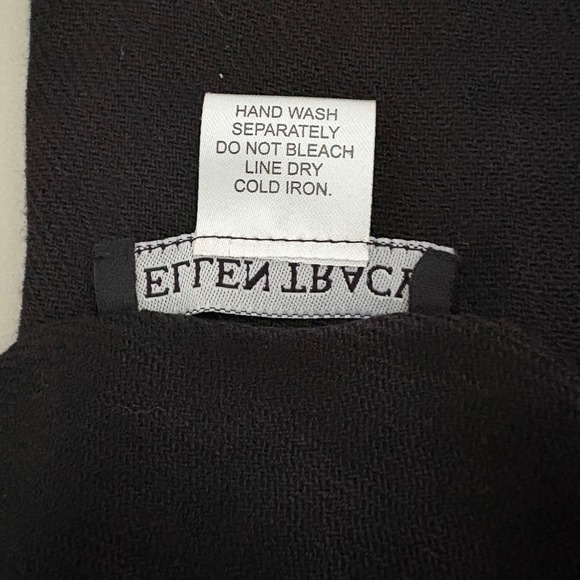 Ellen Tracy Black Pashmina Style Scarf 100% Viscose Fringe Wrap RN 105797 NEW - Picture 5 of 7